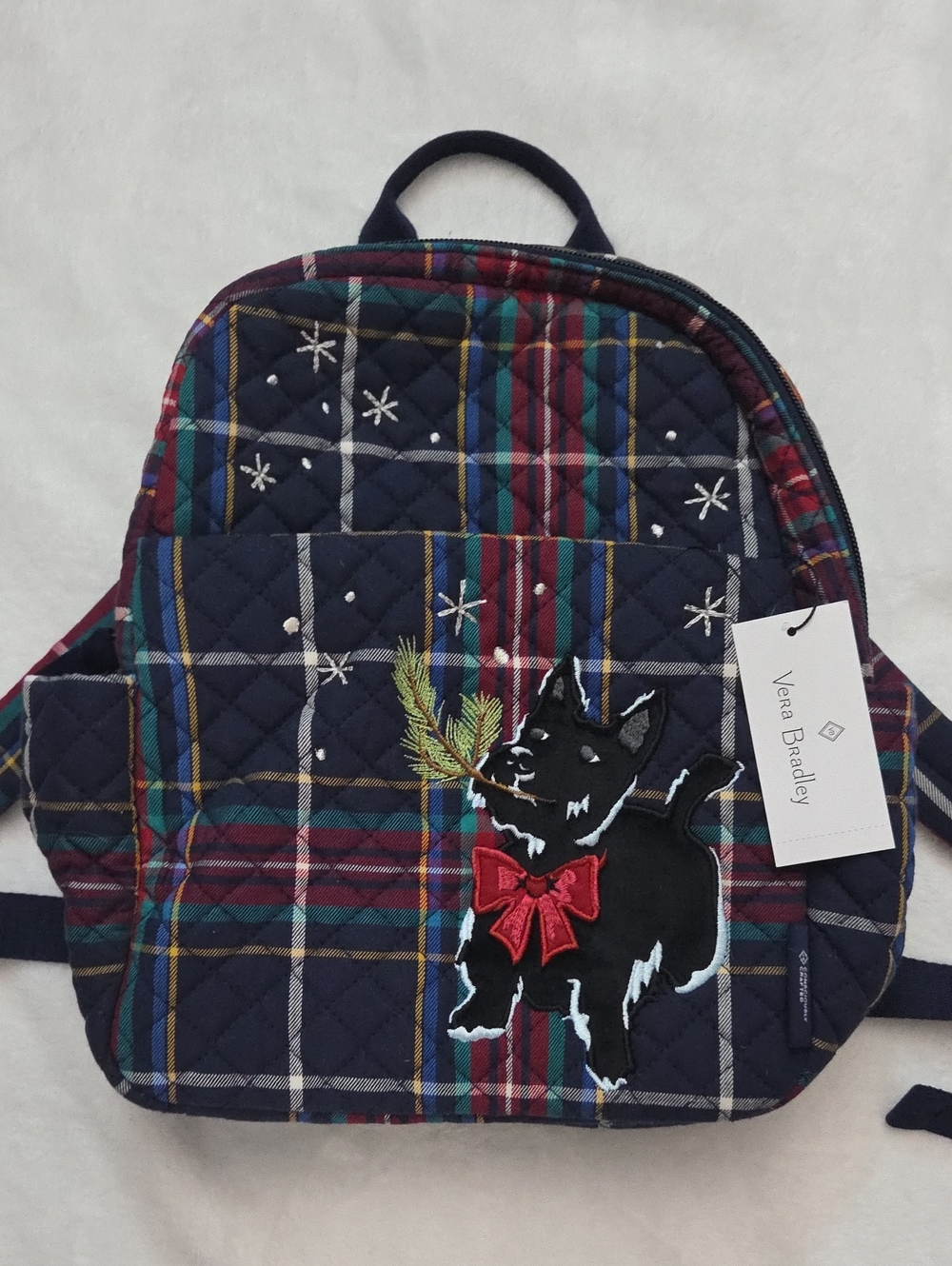 Vera Bradley Mini Backpack Scottie Dog
